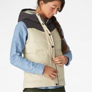 NWOT Stio Woodson Down Hoody Vest Size S